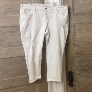 Distressed Mid-Rise Jeans